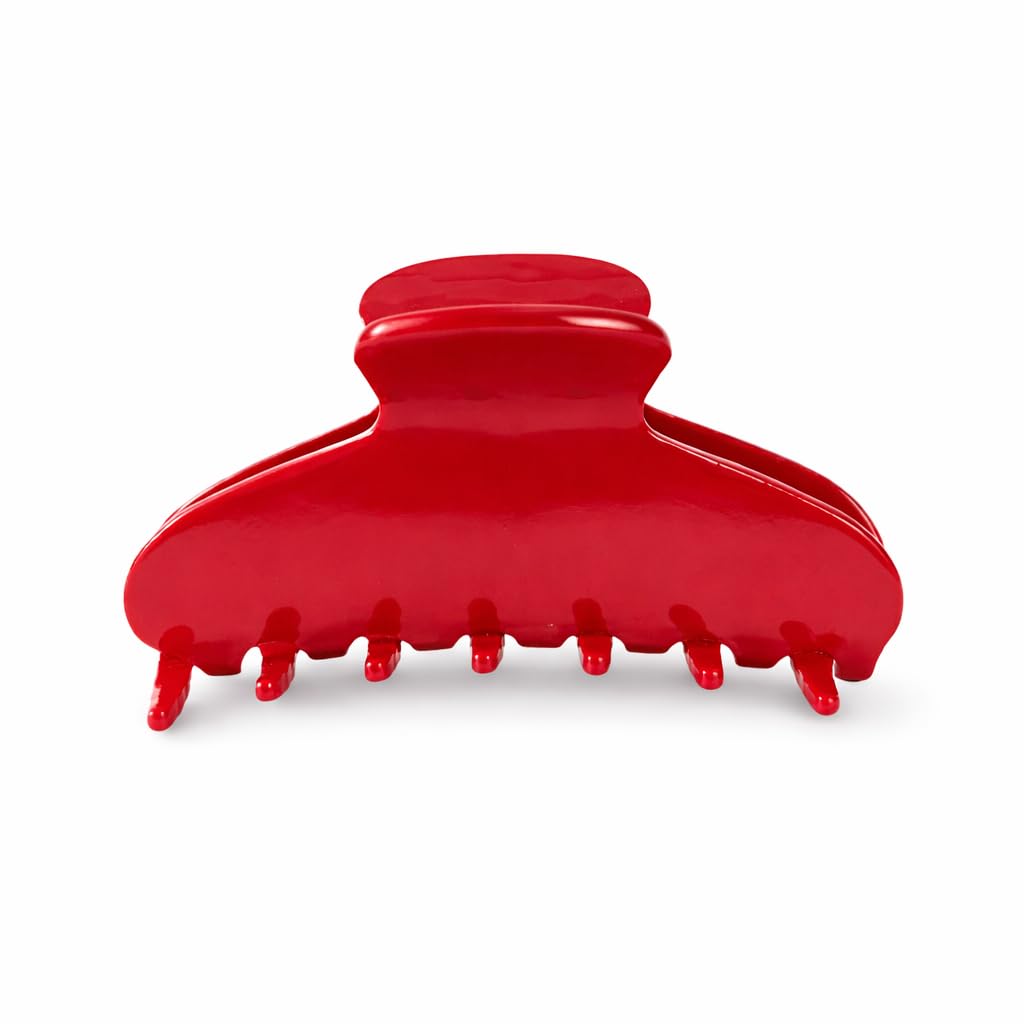 Hair Claw Clip – Large & Medium Sizes – Strong Hold, Non-Slip Grip for Thick or Fine Hair – Premium Cellulose Acetate – No Breakage, Gentle Styling for Women (Tortoise, Medium - 3.5")