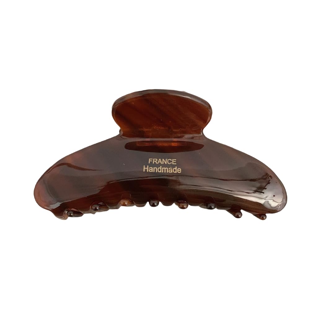Caramel Tortoise Large Hair Claw Clips for Thick Hair Strong Hold Acrylic