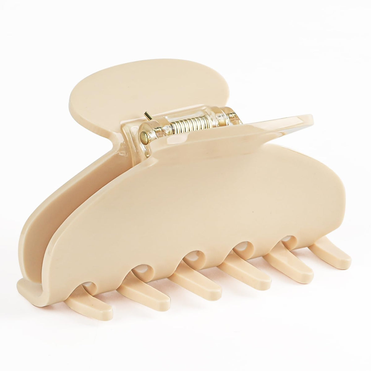 MAORULU Medium Cute Acetate Hair Claw Clip for Women Girls, 3 Inch Tortoise Shell Claw Clips for Thin & Medium Thick Hair, Durable French Banana Clip with Gift Box, Celluloid Accessories