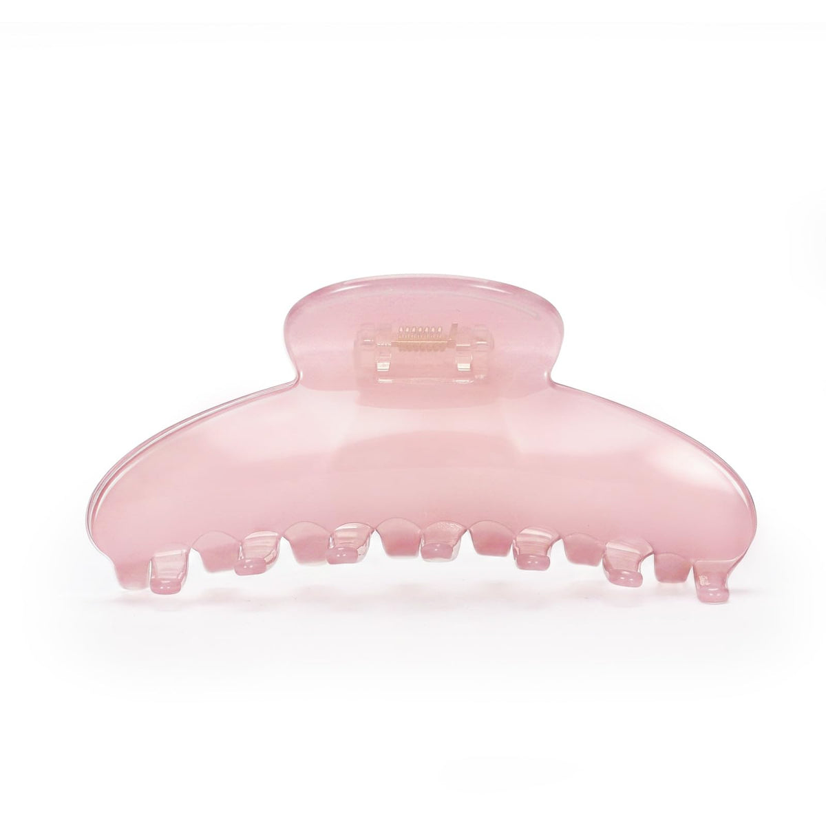 4.3 Inch Large Claw Clip for Thin Hair & Thick Half Ups, Cute Acetate French Hair Clips for Women, Non-Slip Secure Updos & Chic Daily Styles, Cream White
