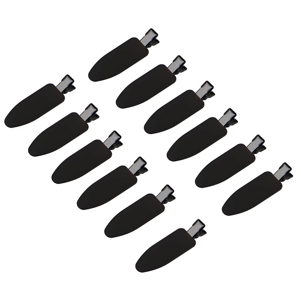 No Crease Flat Duckbill Hair Clips, Morandi, for Makeup