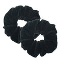2 Pcs Large Size Scrunchies for Thick Hair Women Hair Ties Accessories (2 Taupe)