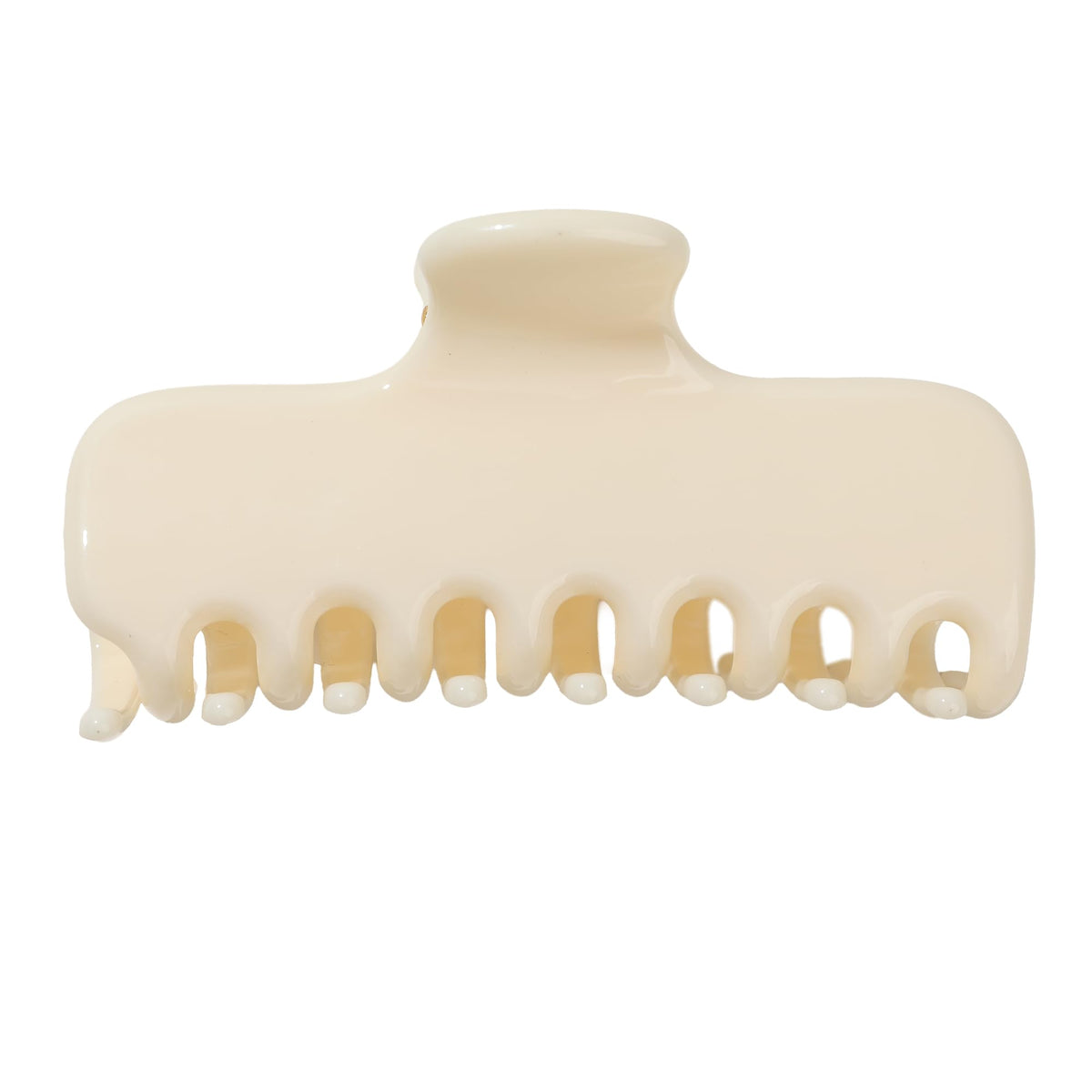 Ivyu 4-Inch Large Rounded Rectangle Hair Claw Clip for Women, Strong Hold