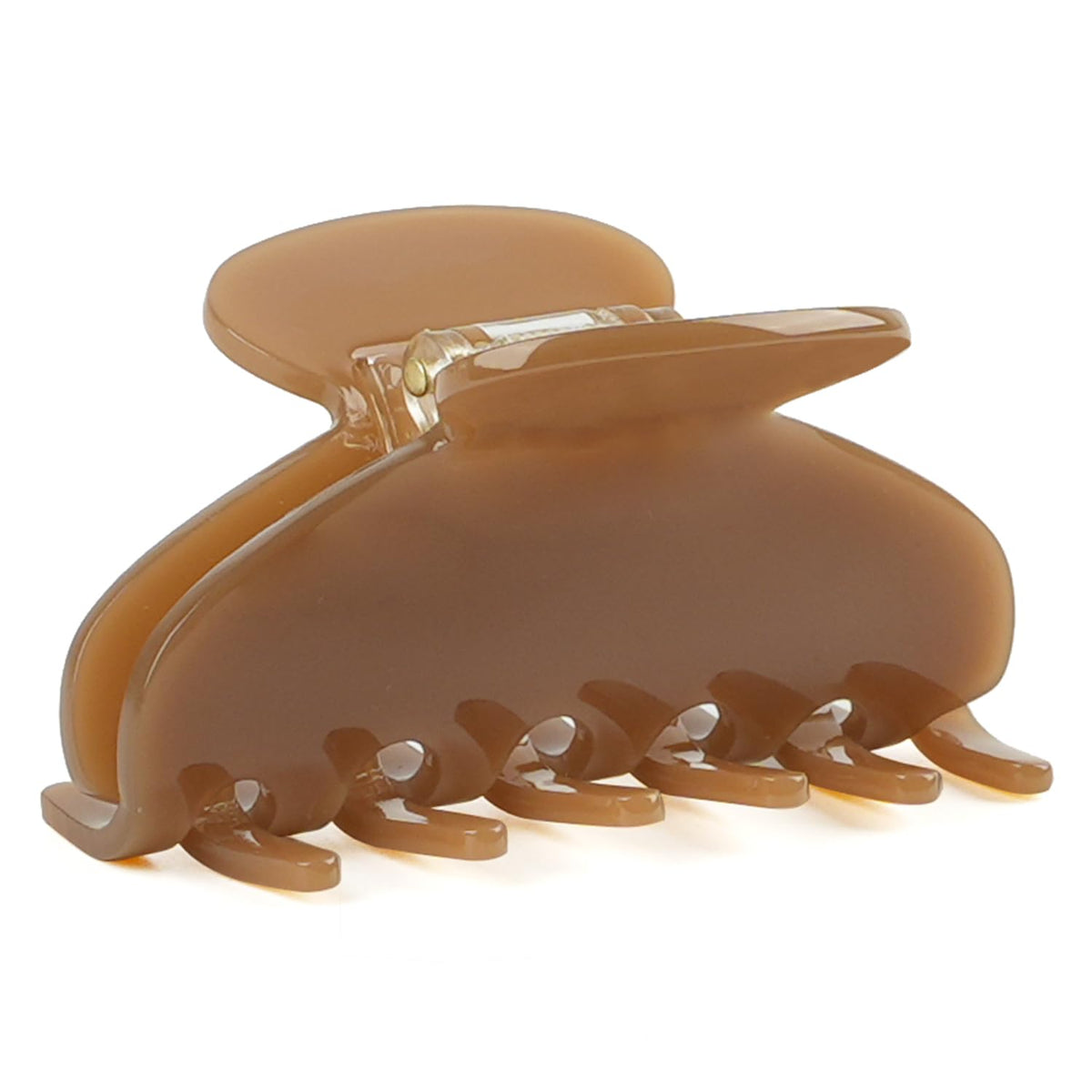 MAORULU Medium Cute Acetate Hair Claw Clip for Women Girls, 3 Inch Tortoise Shell Claw Clips for Thin & Medium Thick Hair, Durable French Banana Clip with Gift Box, Celluloid Accessories