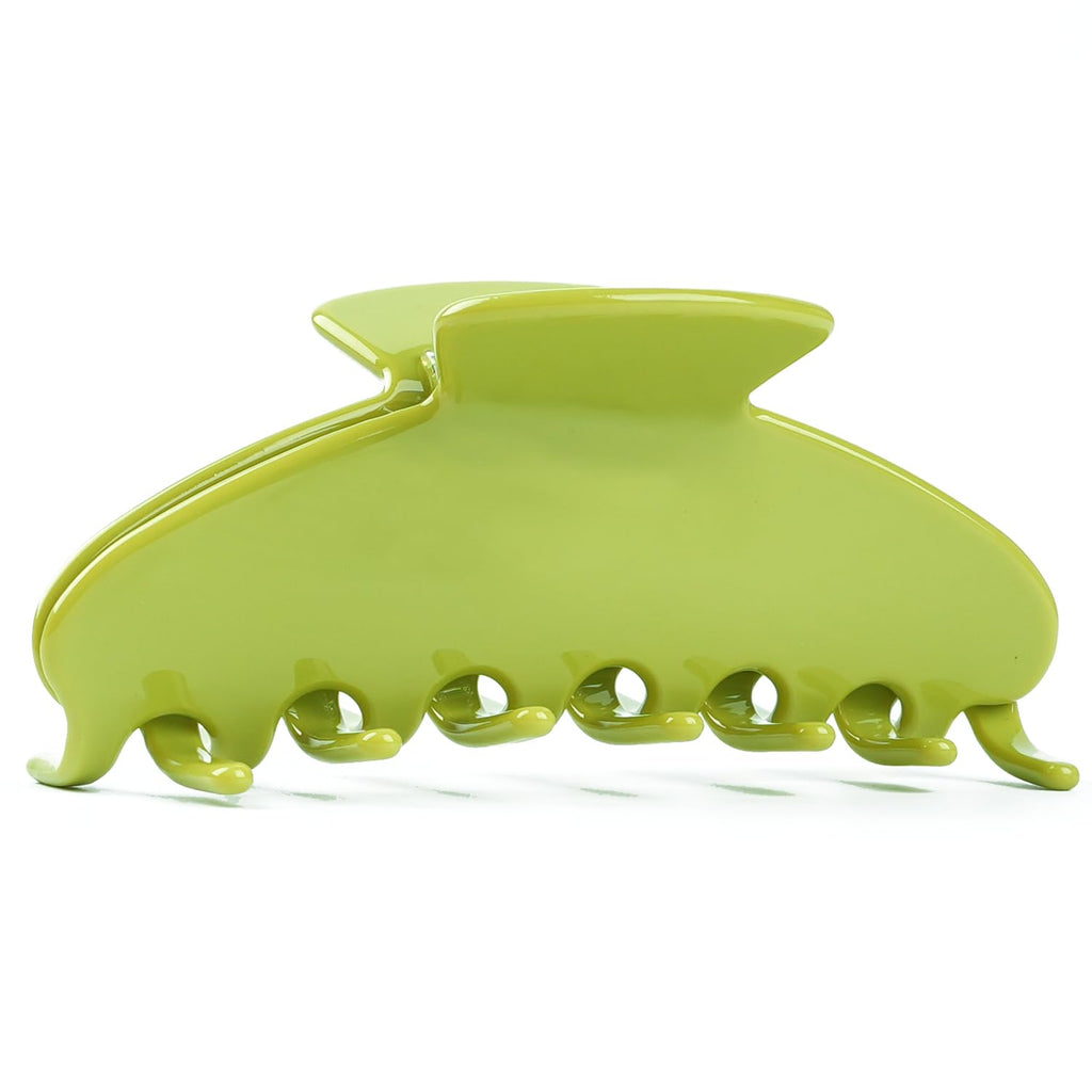 MAORULU Large Cute Claw Clip for Women, 4'', Pearl White