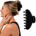 Hair Claw Clip – Large & Medium Sizes – Strong Hold, Non-Slip Grip for Thick or Fine Hair – Premium Cellulose Acetate – No Breakage, Gentle Styling for Women (Tortoise, Medium - 3.5")