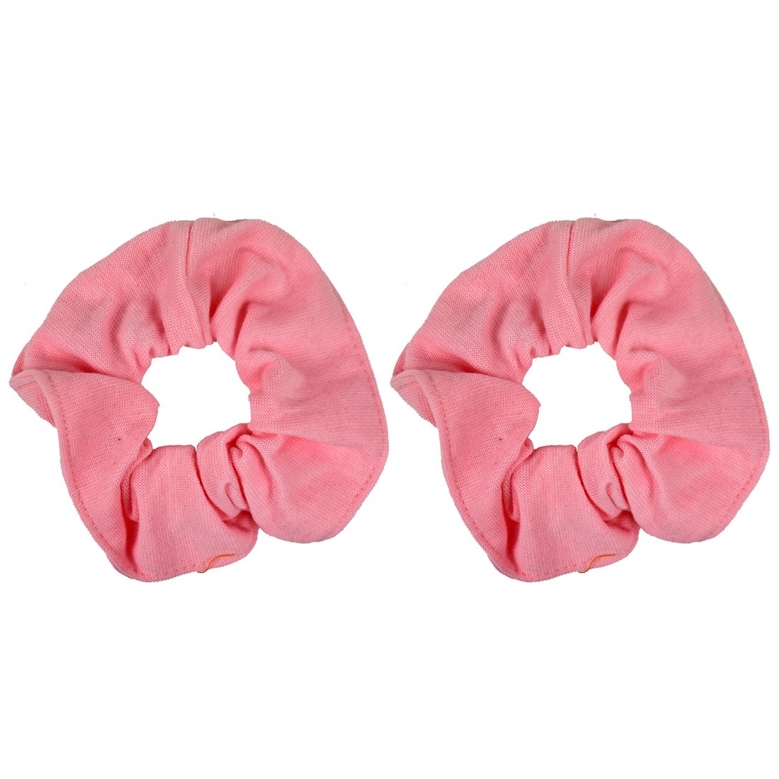 Motique Accessories Large Scrunchies for Thick Hair, 2 Pack, Black