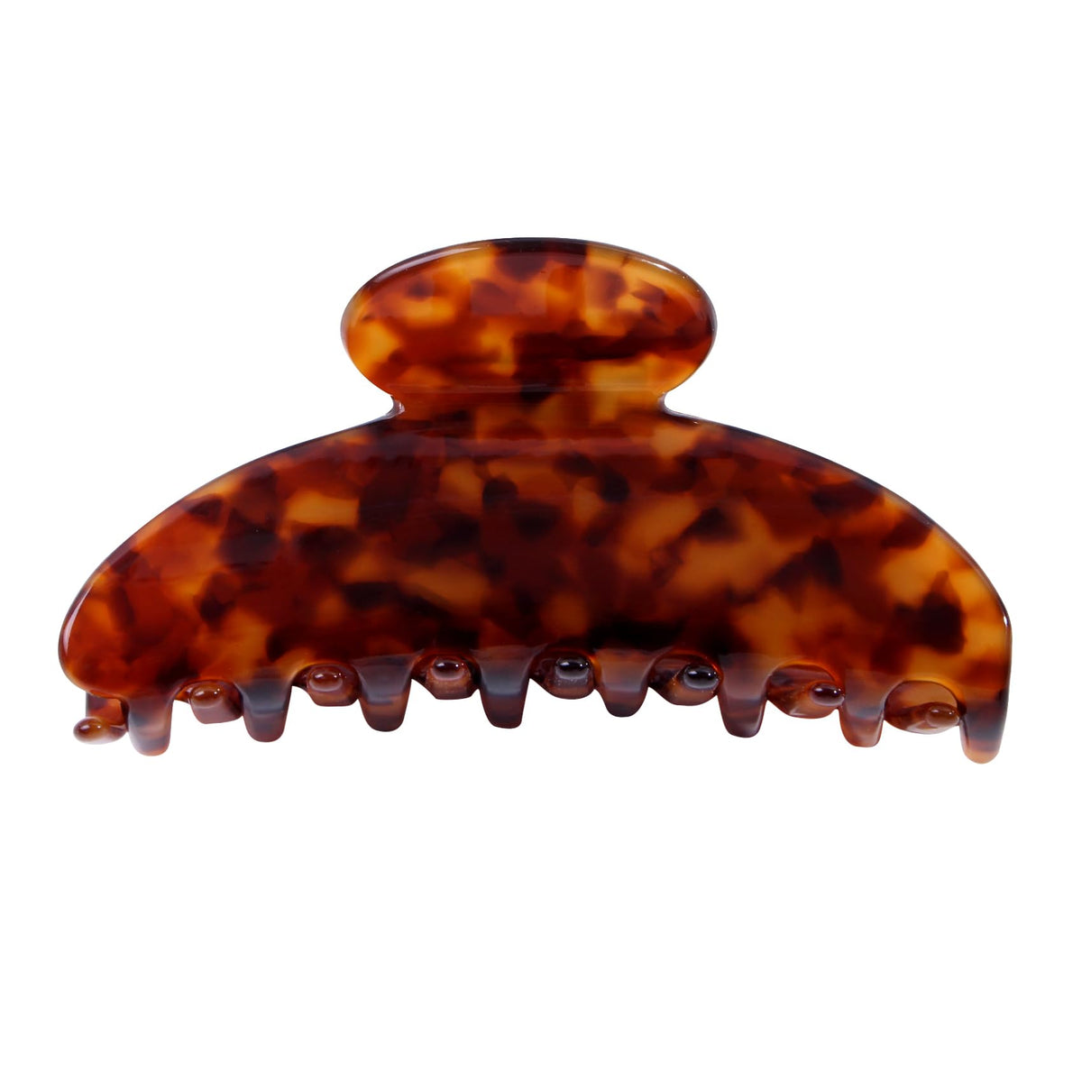 4 Inch Acetate Hair Clip, Olive Green Claw Clip for Women