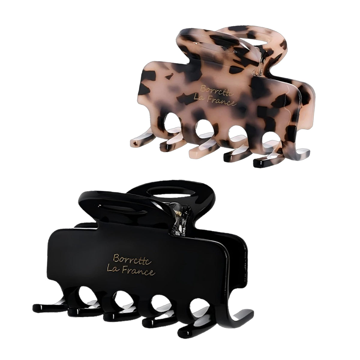 2 PCS Acetate Hair Claw Clips for Women,French Design Strong Hold Non-Slip Claw Clips for Thick Hair, 2026 New