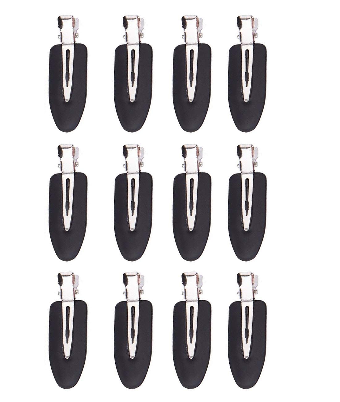 8 pieces No Bend Hair Clips for unisex, No Crease Hair Clips for Hair Styling and Makeup Application