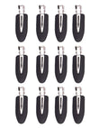 8 pieces No Bend Hair Clips for unisex, No Crease Hair Clips for Hair Styling and Makeup Application