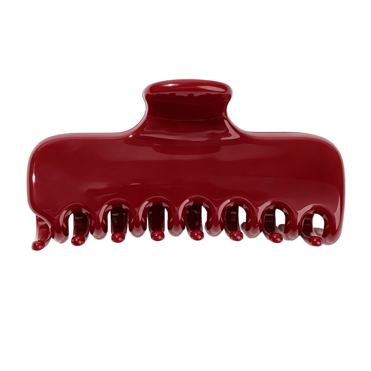 Ivyu 4-Inch Large Rounded Rectangle Hair Claw Clip for Women, Strong Hold