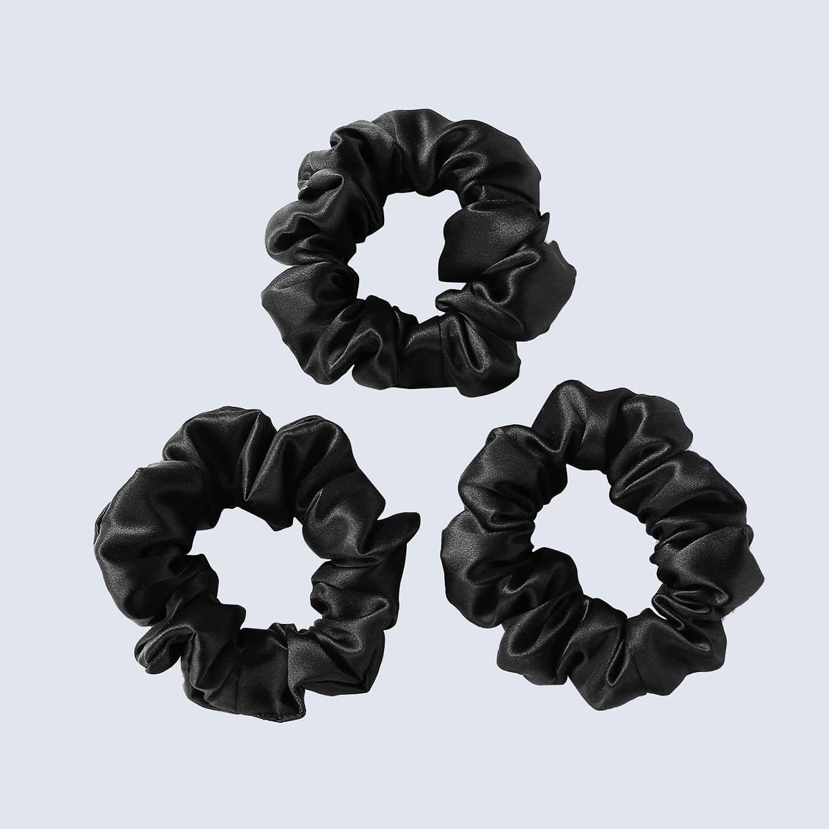 ZIMASILK 100% Pure Mulberry Silk Hair Scrunchies for Women