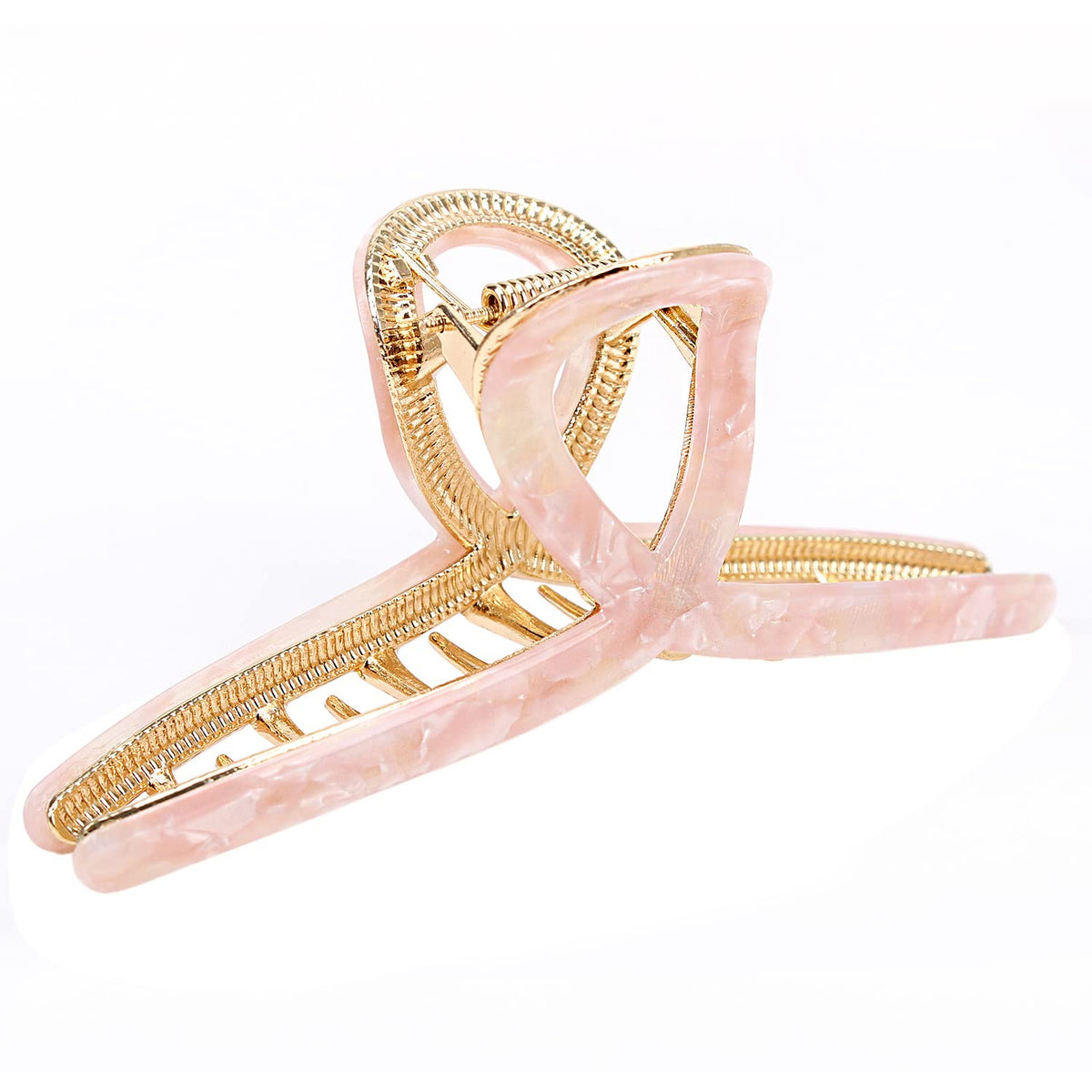 Big Hair Claw Clips - Butterfly Hair Accessories for Women and Girls with Long, Thick Hair - Large 5.1 Jelly Clips, 4 Pcs, Mother's Day Gifts