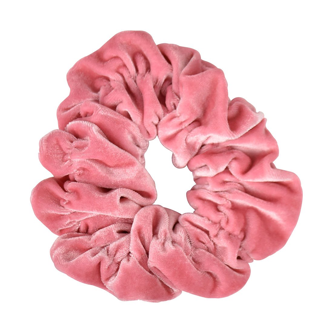 Motique Accessories Jumbo Velvet Scrunchie for Women, Black