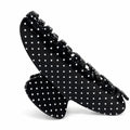 Acetate Hair Claw Clips for Women, Tortoise Shell or Polka Dot Large Hair Clips Strong Hold Hair Claws Gift Box Pack (Blue-1pcs)