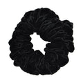 Motique Accessories Jumbo Velvet Scrunchie for Women, Black