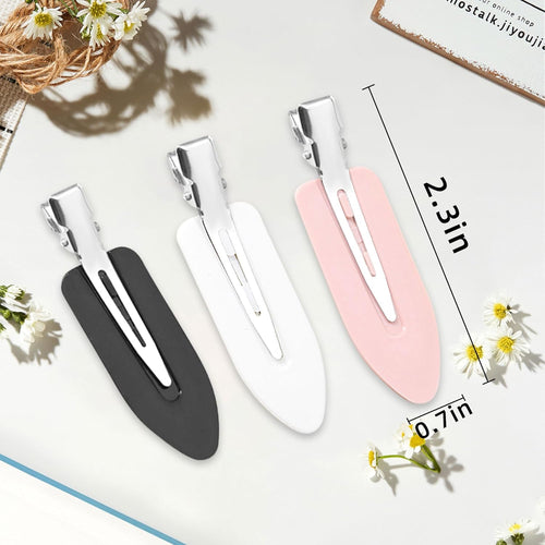 18Pcs No Bend Hair Clips No Crease Hair Clips Creaseless No Dent Hair Clip For Makeup Applications Flat For Styling Hair Barrettes For Women With Thick Thin Hair Accessories