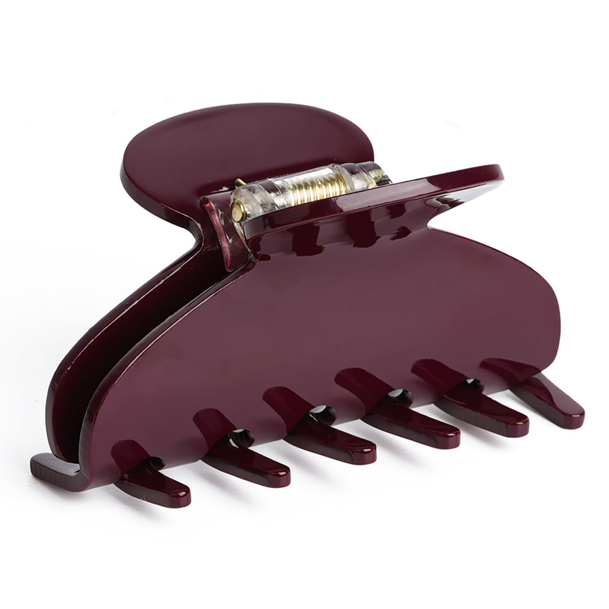 MAORULU Medium Cute Acetate Hair Claw Clip for Women Girls, 3 Inch Tortoise Shell Claw Clips for Thin & Medium Thick Hair, Durable French Banana Clip with Gift Box, Celluloid Accessories