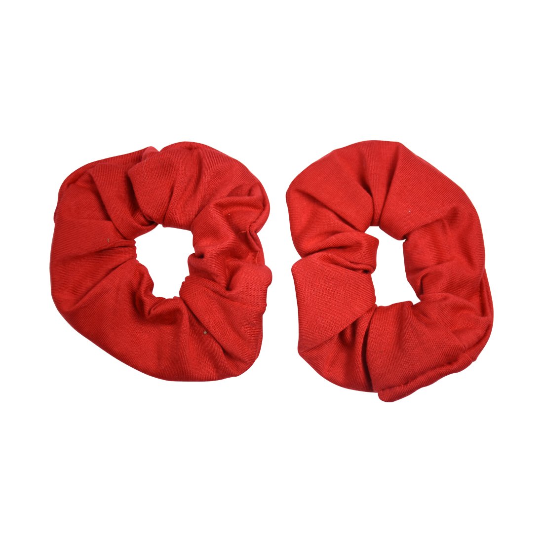Motique Accessories Large Scrunchies for Thick Hair, 2 Pack, Black