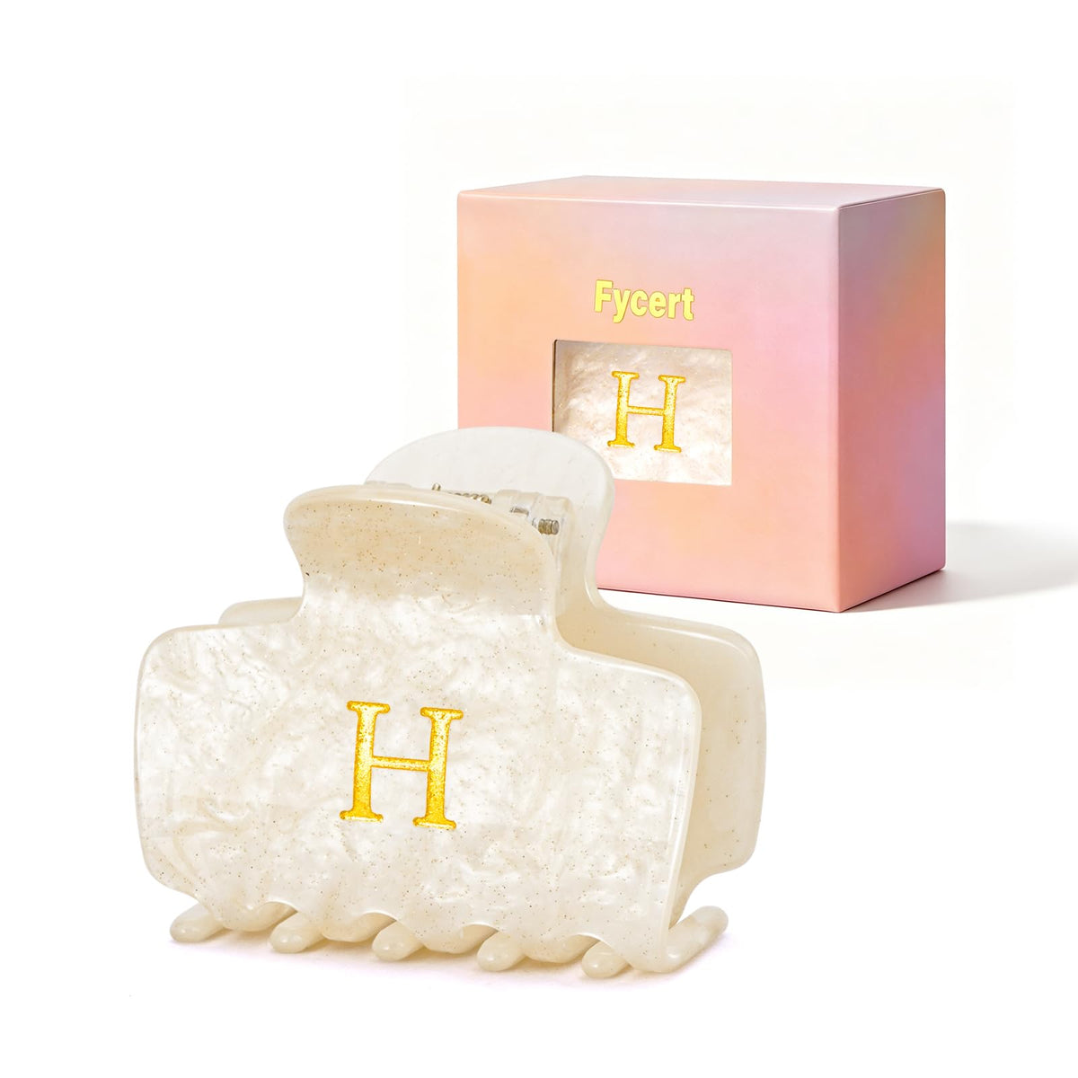 Gifts for Women Teen Girls,Small Initial Hair Clips - Lavender,A