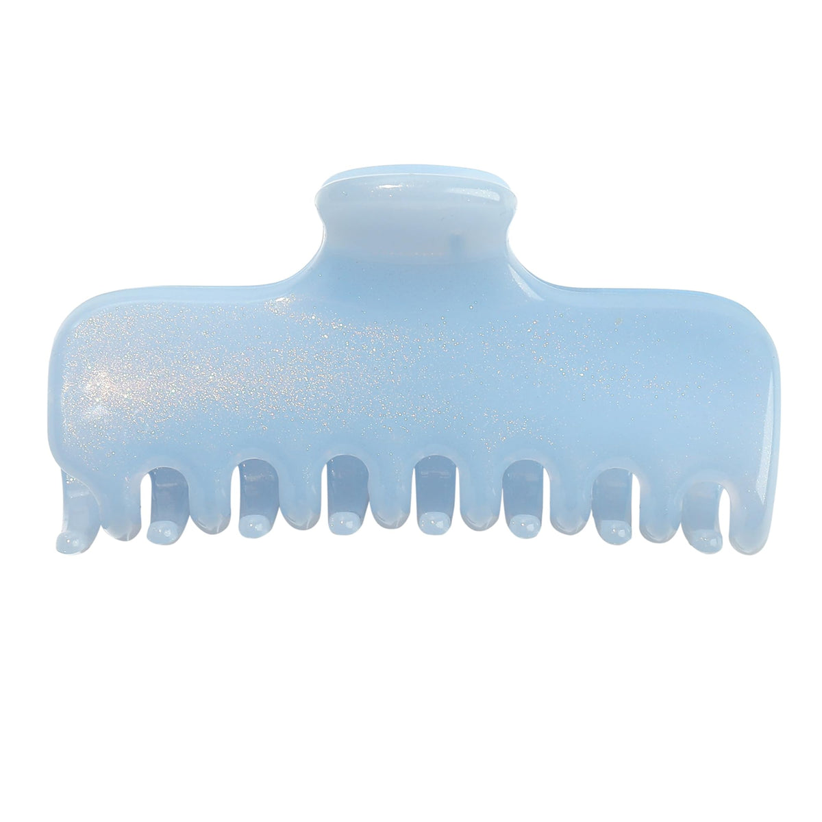 Ivyu 4-Inch Large Rounded Rectangle Hair Claw Clip for Women, Strong Hold