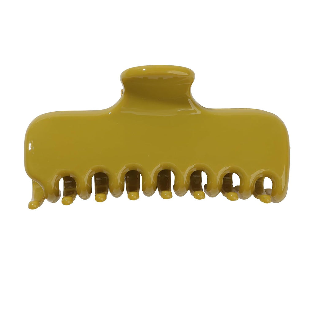 Ivyu 4-Inch Large Rounded Rectangle Hair Claw Clip for Women, Strong Hold