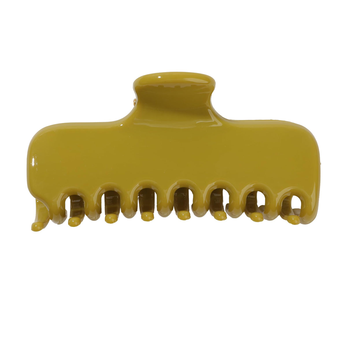 Ivyu 4-Inch Large Rounded Rectangle Hair Claw Clip for Women, Strong Hold