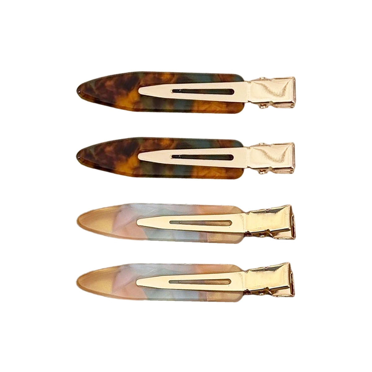 4 PCS No Crease Hair Clips for Women, Creaseless Hair Clip for Thick & Fine
