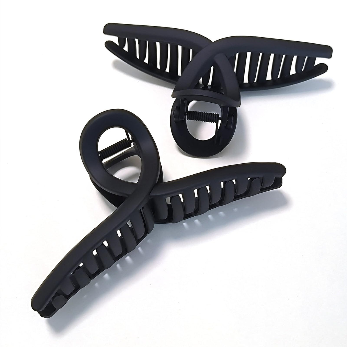 4.3 Inch Hair Claw Clips Large No Slip Big Matte Jaw Butterfly Clip for Thin Fine Thick Hair Women, 4 Pack