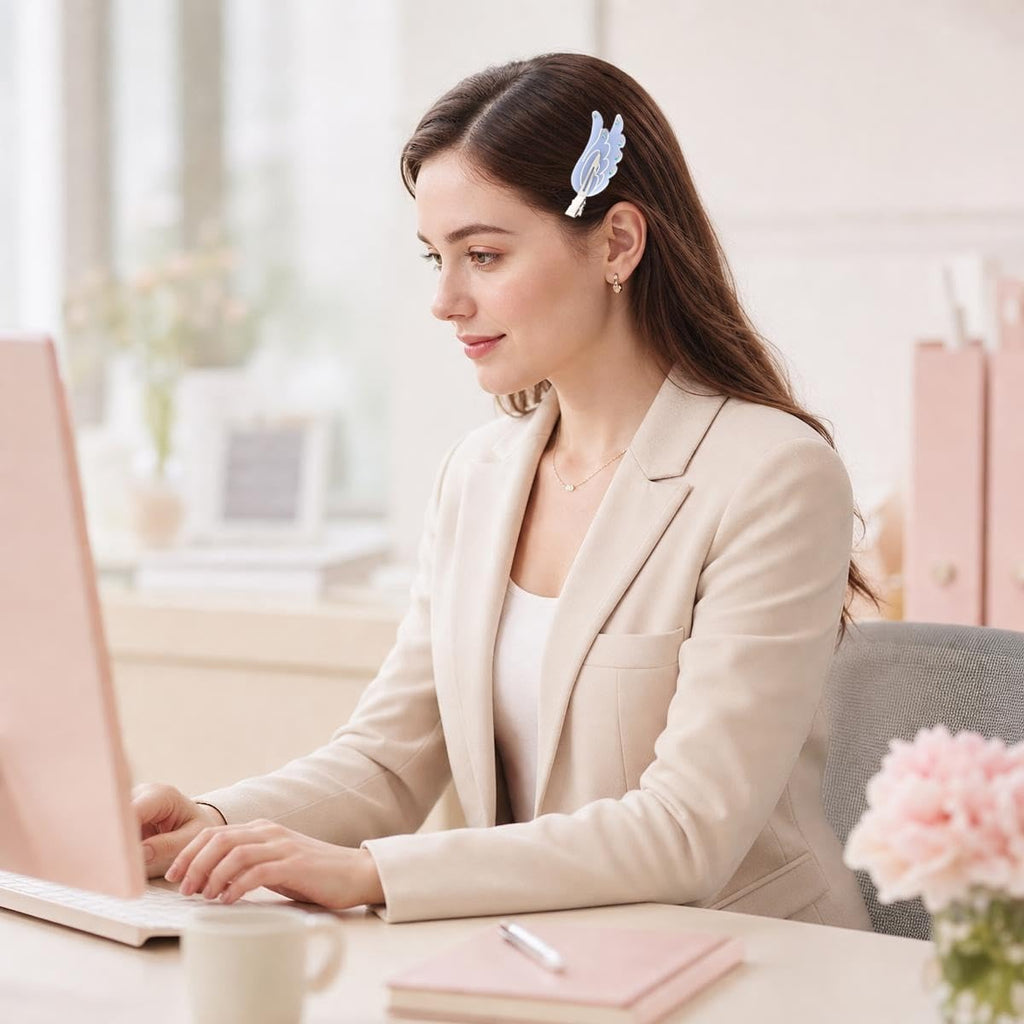 Creaseless Hair Clips No Crease No Bend Clips for Bangs Makeup