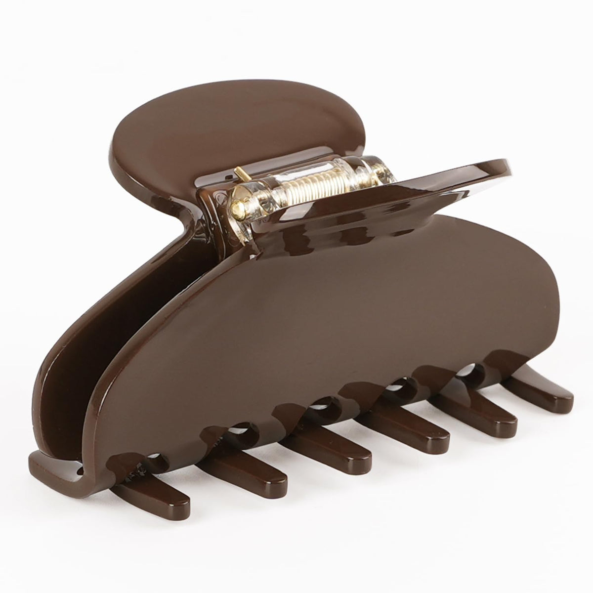 MAORULU Medium Cute Acetate Hair Claw Clip for Women Girls, 3 Inch Tortoise Shell Claw Clips for Thin & Medium Thick Hair, Durable French Banana Clip with Gift Box, Celluloid Accessories
