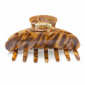 Large Claw Clip | All Styles | Acetate Secure Grip, Amber, 1 Pack