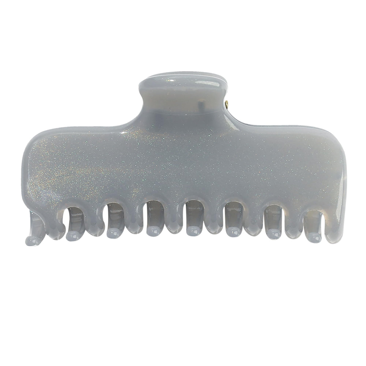Ivyu 4-Inch Large Rounded Rectangle Hair Claw Clip for Women, Strong Hold