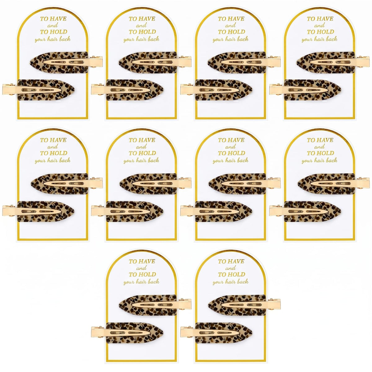 8PCS No Bend Hair Clips Bridesmaid No Crease Hair Clips Gold Glitter Makeup Creaseless HairClips Styling Hair accessories for Bride Women Girls