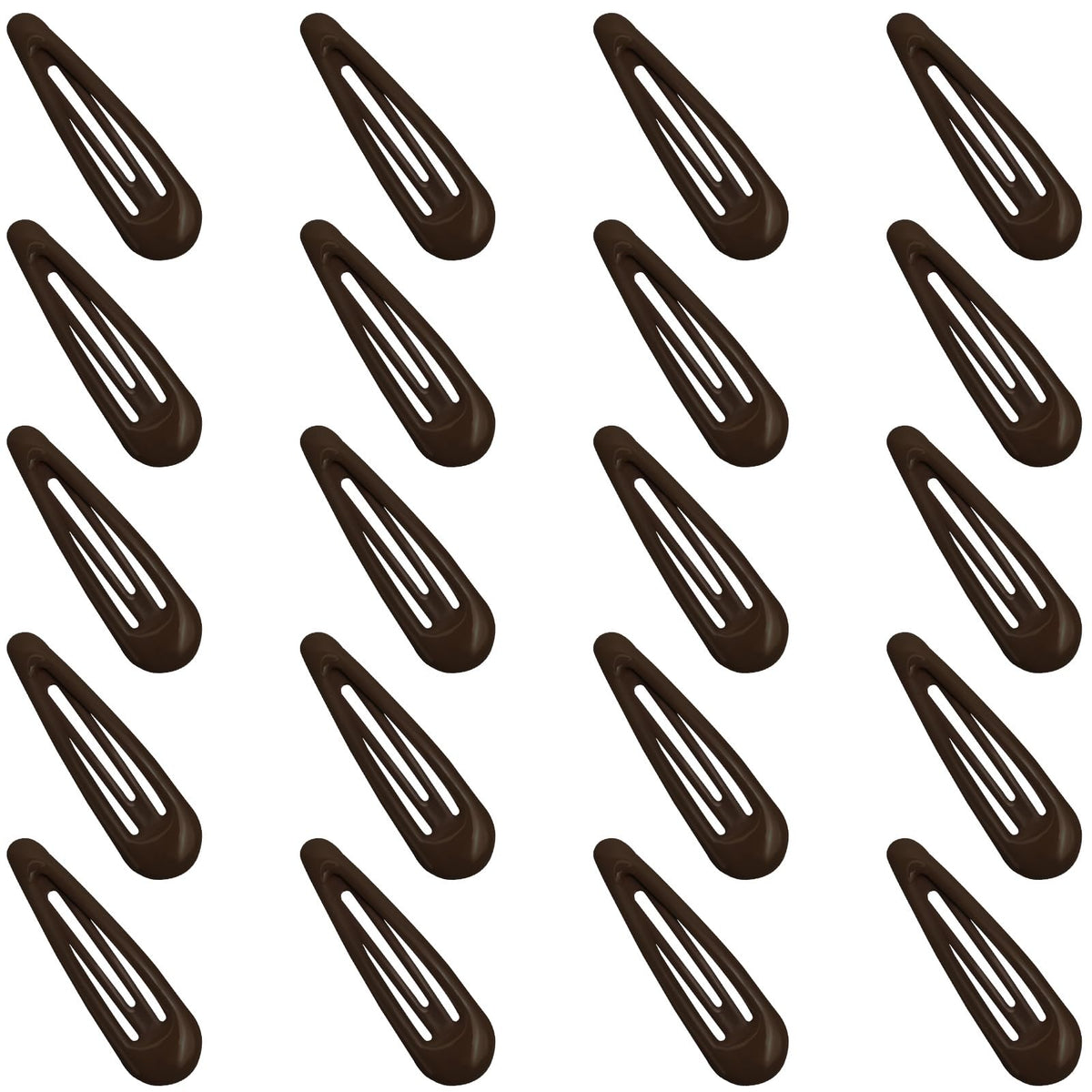 GKETN Snap Hair Clips for Women and Girls Water Drop Non Slip Hair Barrettes Matte Finished Metal Hair Clips Accessory Mixed Color 16 PCS 1.89"