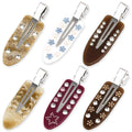 6 PCS Creaseless Hair Clips Hair Sectioning Clips Alligator Hair Clips