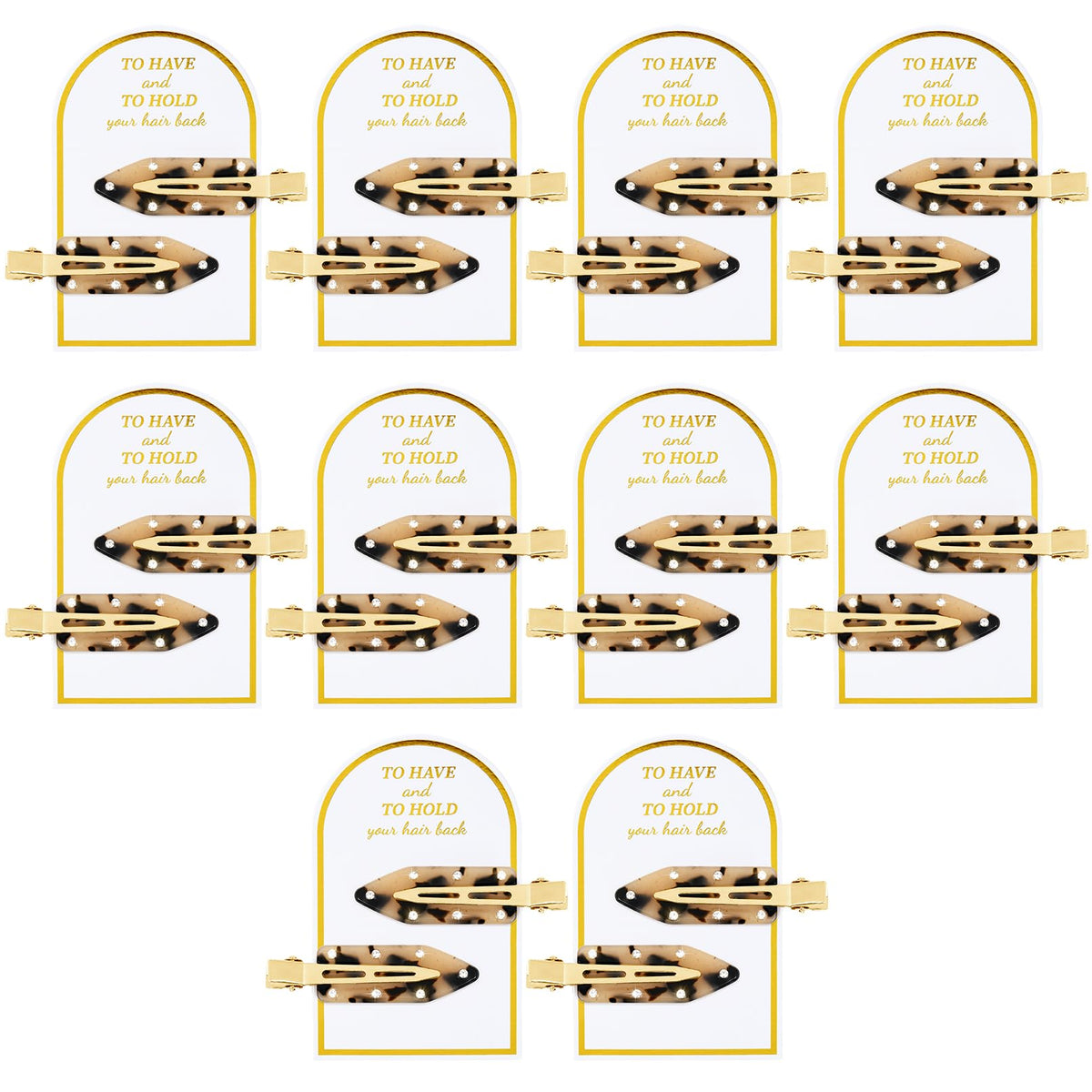 8PCS No Bend Hair Clips Bridesmaid No Crease Hair Clips Gold Glitter Makeup Creaseless HairClips Styling Hair accessories for Bride Women Girls