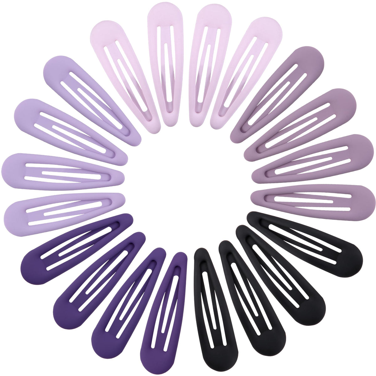 Small Hair Barrettes For Women No Slip Metal Snap Clips For Thin And Fine Hair,Matte Black Tortoiseshell,20 PCS,1.97 x 0.5 Inch.