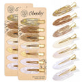 obeoby 14 Pcs No Crease Hair Clips For Women Girls Makeup Styling, 2.36 In
