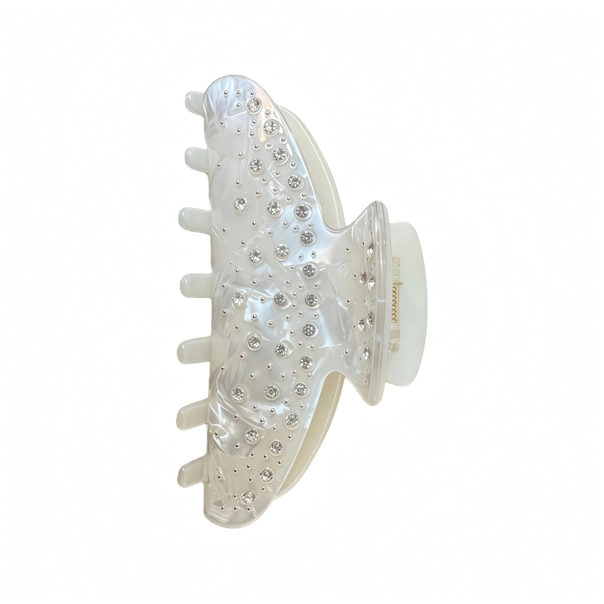 Durable Acetate Hair Clips - 4-Inch Wathet Blue Claw Clips for Fine and Thick Hair (Wathet Blue)