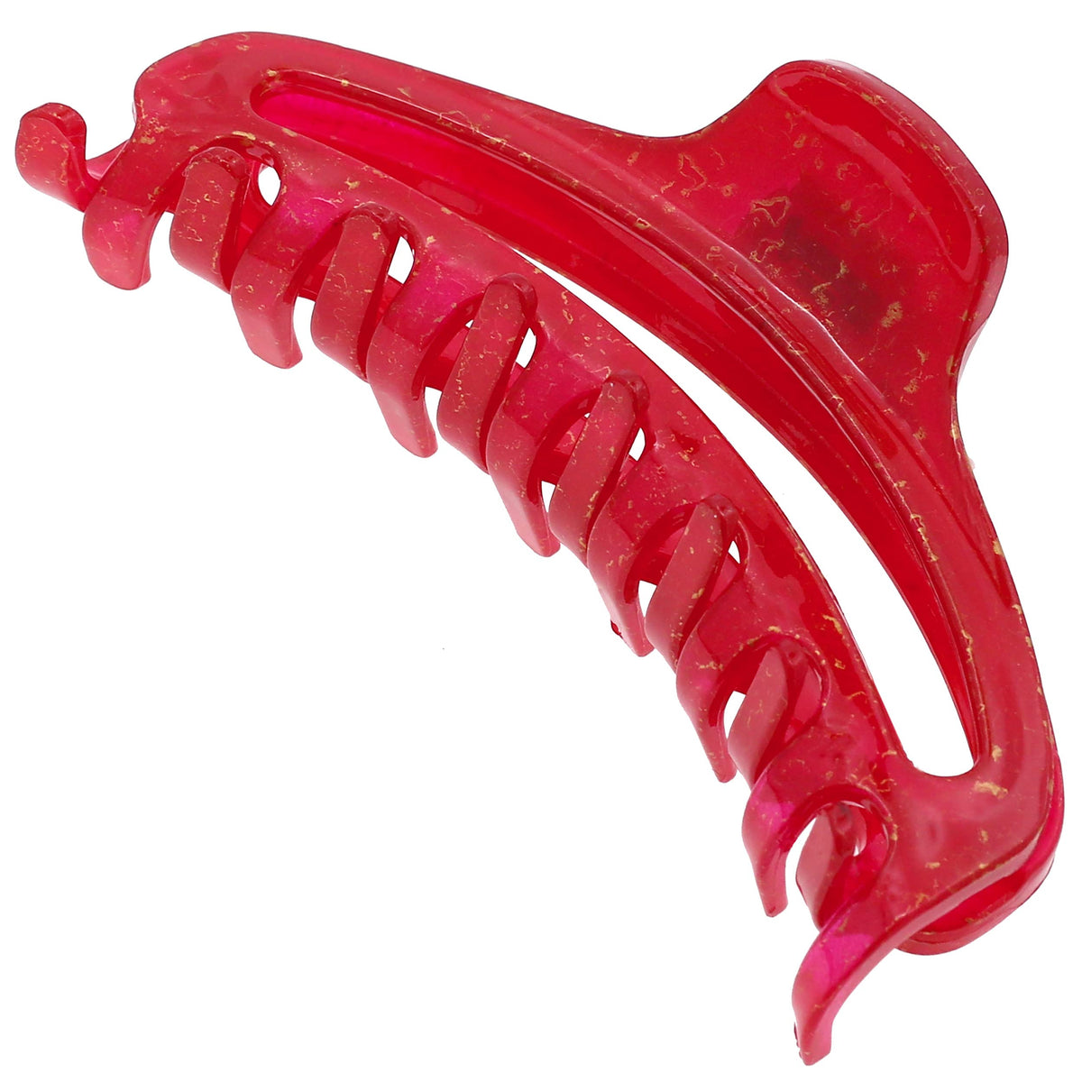 Camila Paris CP2370 French Hair Clips for Women, 3.5" Medium Claw Clip Strong Hold All Day, Girl Large Claw Clips for Thick Hair, No Damage No Slip Flat Clip for Women. Made in France