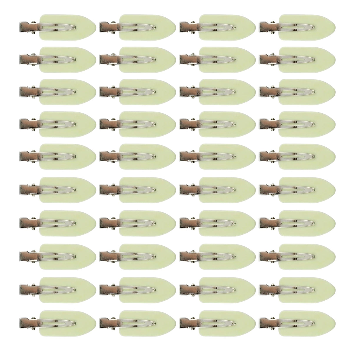 Creaseless Hair Clips for Women Styling 40Pcs Getting Ready No Crease Hair Clips for Bangs Setting No Bend Dent Makeup Clip Application Skincare Clip (Multicolor)