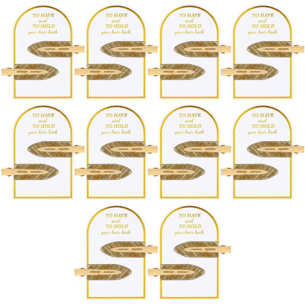 8PCS No Bend Hair Clips Bridesmaid No Crease Hair Clips Gold Glitter Makeup Creaseless HairClips Styling Hair accessories for Bride Women Girls