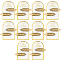 8PCS No Bend Hair Clips Bridesmaid No Crease Hair Clips Gold Glitter Makeup Creaseless HairClips Styling Hair accessories for Bride Women Girls