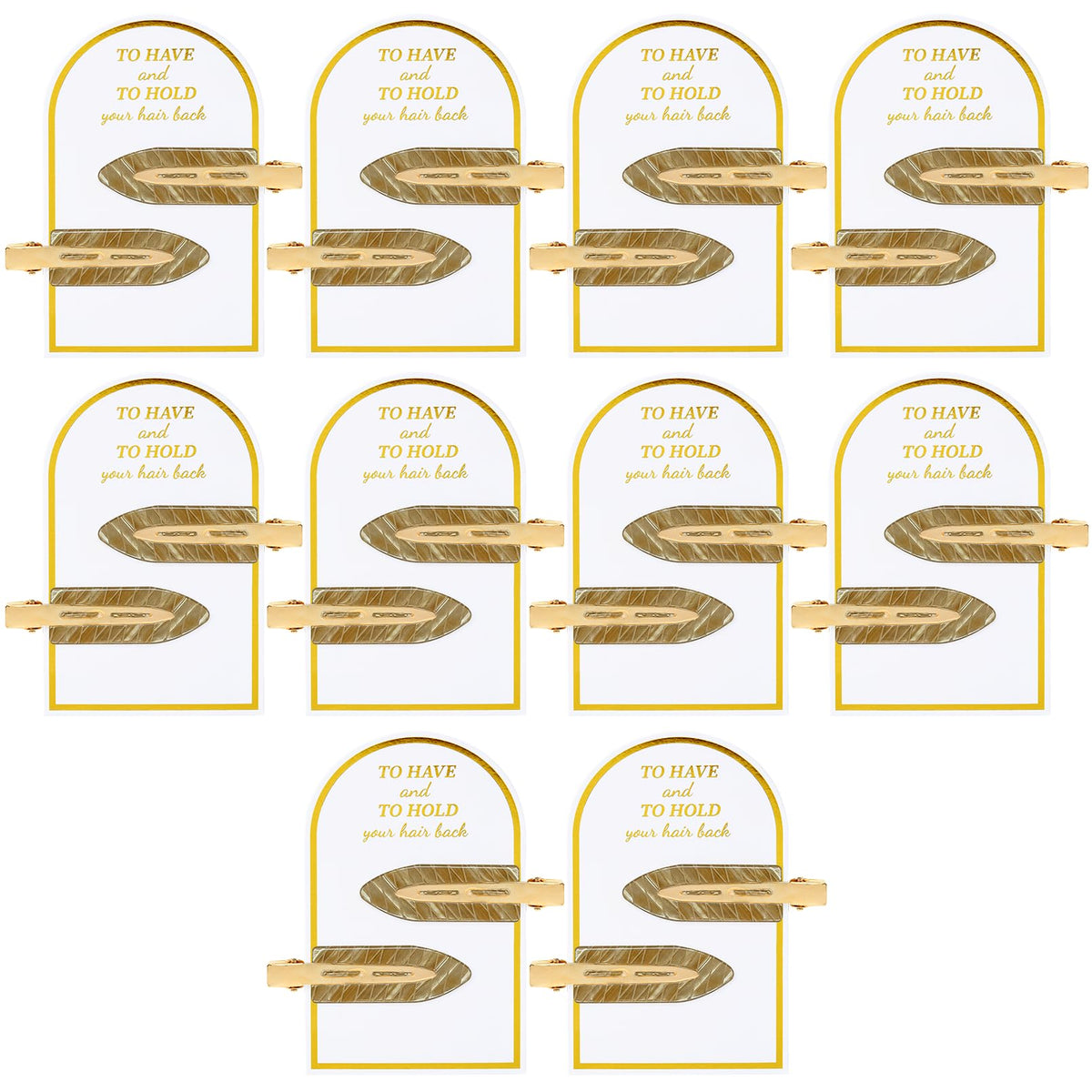 8PCS No Bend Hair Clips Bridesmaid No Crease Hair Clips Gold Glitter Makeup Creaseless HairClips Styling Hair accessories for Bride Women Girls
