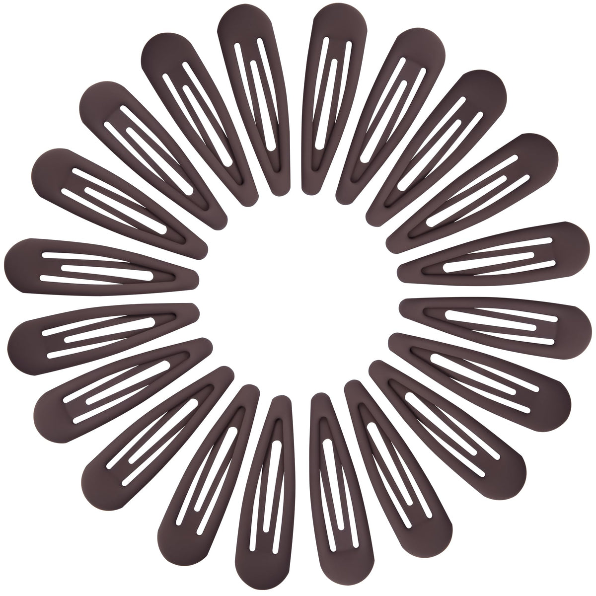 Small Hair Barrettes For Women No Slip Metal Snap Clips For Thin And Fine Hair,Matte Black Tortoiseshell,20 PCS,1.97 x 0.5 Inch.