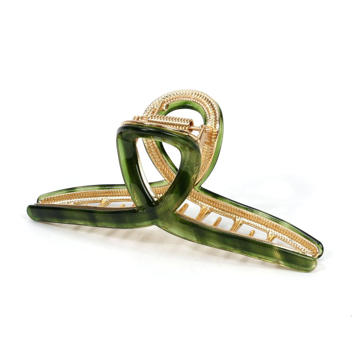 Big Hair Claw Clips - Butterfly Hair Accessories for Women and Girls with Long, Thick Hair - Large 5.1 Jelly Clips, 4 Pcs, Mother's Day Gifts