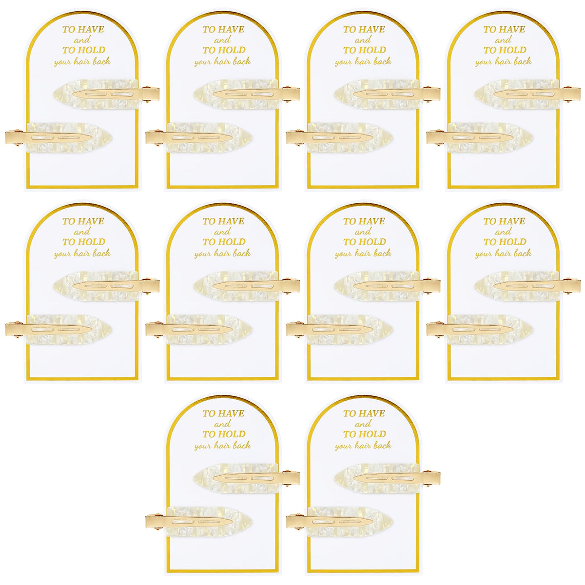 8PCS No Bend Hair Clips Bridesmaid No Crease Hair Clips Gold Glitter Makeup Creaseless HairClips Styling Hair accessories for Bride Women Girls