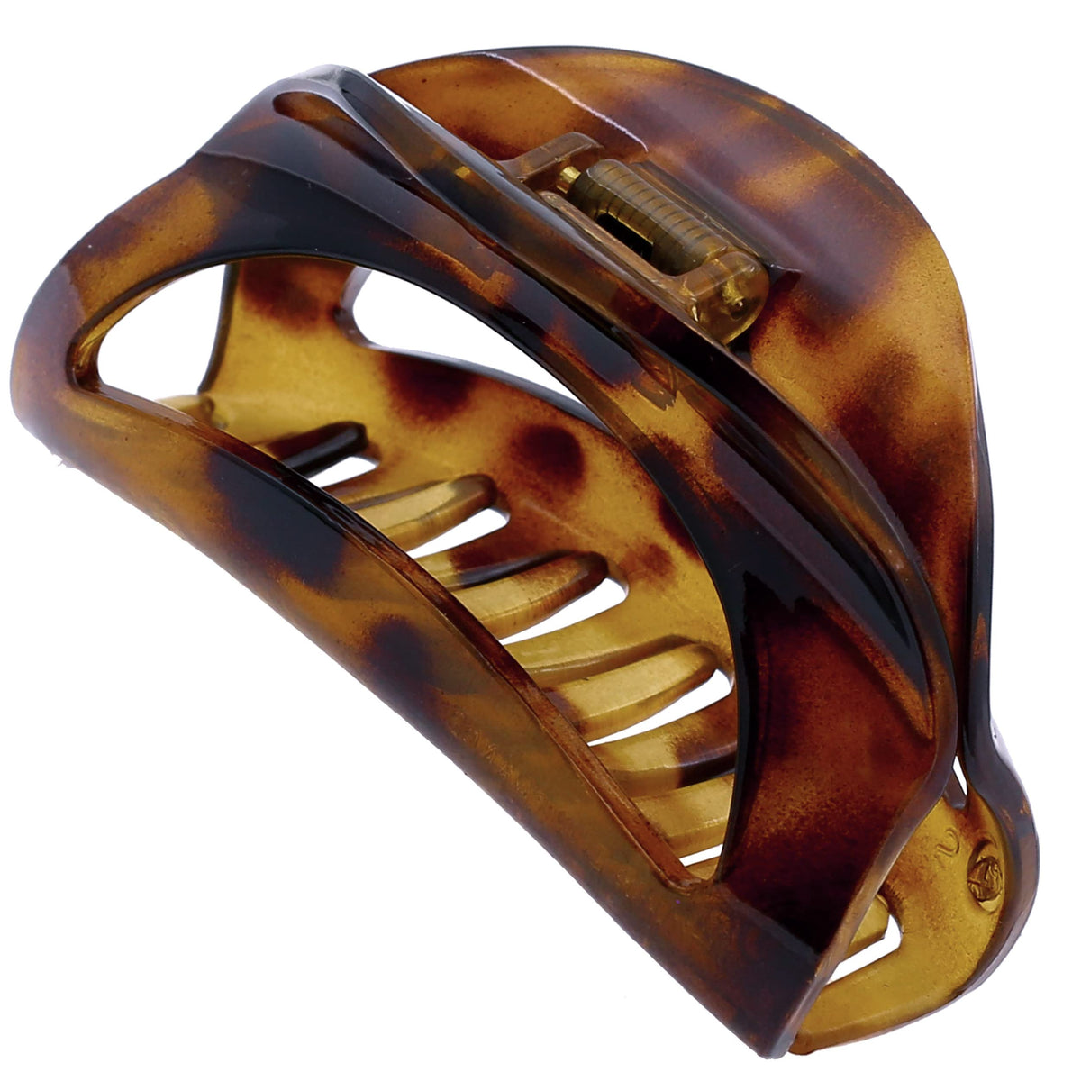 Camila Paris CP1561 French Hair Clip for Women Thick Hair for Long Curly Wavy Hair, Girls Hair Claw Clips Jaw, Durable Styling Big Claw Clip for Thick Hair, Strong Hold No Slip Grip, Made in France
